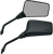 EMGO - 20-25105 - Mirror - Roadhawk - Side View - Rectangle - Long - M10 x 1.25 - Black
