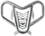 DG PERFORMANCE - 554-6120 - V-Pro Front Bumper - Silver - Suzuki - QuadSport