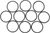 EASTERN MOTORCYCLE PARTS - A-22582-52 - Piston Pin Clip - '73-E'77 Big Twin/57-E'77 Sportster