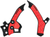 ACERBIS - 2726851042 - X-Grip Frame Guards - Black/Red - CRF250L