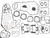 COMETIC - C9847F - Complete Gasket Kit - .030" - 4/5 Speed - '84-'88 Big Twin