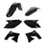 ACERBIS - 2141780001 - Standard Body Kit - Black - Kawasaki - KX '09-'12
