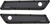 ARLEN NESS - 03-585 - Beveled Latch Cover - Black