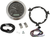 DAKOTA DIGITAL - MVX-2004-KG-C - MVX Fatbob Analog/Digital Gauge System - Black/Gray/Chrome