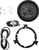 DAKOTA DIGITAL - MVX-2004-KG-K - MVX Series Fatbob Analog/Digital Gauge System - Black/Gray/Black