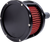FEULING PARTS - 5423 - BA Race Series Air Cleaner Kit - Black Anodized - Red filter