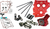 FEULING PARTS - 7217P - Camchest Kit - Race Series - Reaper 574 - Gear Drive - w/One Piece Pushrods - Twin Cam '07-'17
