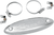 FMF - 040231 - Universal Header Heat Shield - Stainless Steel