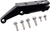 ALLOY ART - 49HDBM-2 - Ambidextrous Caliper Mount - Black