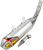 FMF - 045627 - Q4 HEX Muffler
