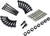 FEULING PARTS - 3047 - Stud/Nuts - Internal Rocker Box/Rockershaft - Kit - M8