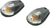 K&S TECHNOLOGIES - 25-8015 - Flush Mount Marker Lights - Carbon/Clear