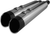 KHROME WERKS - 202685 - Mufflers - Chrome with Edge Tip