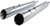KHROME WERKS - 202660 - 4-1/2" HP-Plus Slip-On Mufflers - Chrome Edge