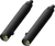 KHROME WERKS - 202235 - 4-1/2" War Hammer Mufflers - Black