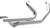 KHROME WERKS - 200600B - Aggressor 2-into-1-into-2 Header - Chrome