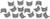 KIBBLEWHITE - 51029-8 - Valve Keys - 8 pairs