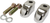 LA CHOPPERS - LA-7416-01 - Riser Extensions - Pullback - 1" - Chrome