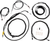 LA CHOPPERS - LA-8058KT3-13B - Cable Kit - 12" - 14" Ape Hanger Handlebars - ABS - Black