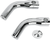 ACCUTRONIX - HRP1356-C - Elite Custom Billet Aluminum Risers - Pullback - 6" - Chrome