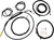 LA CHOPPERS - LA-8056KT3-19B - Cable Kit - 18" - 20" Ape Hanger Handlebars - ABS - Black