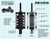 LEGEND SUSPENSION - 1310-1973 - Revo-A Shock - Standard - '00-'17 Softail Models