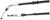 MOOSE OFFROAD - 0652-1693 - Black Vinyl Clutch Cable - Yamaha
