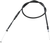 MOOSE OFFROAD - 0650-1302 - Black Vinyl Throttle Cable - 37-1/2" - Yamaha