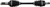 MOOSE OFFROAD - 0214-2124 - Axle Assembly - Complete - Standard - Front Left/Right - Yamaha Kodiak 700