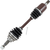 MOOSE OFFROAD - 0214-1009 - Axle Assembly - Complete - Standard - Front Left - '03-'04 Honda TRX650