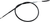 MOTION PRO - 02-0055 - Clutch Cable - Honda - Black Vinyl