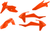 ACERBIS - 2634065226 - Standard Replacement Body Kit - OEM '16 Orange