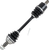 MOOSE OFFROAD - 0214-1034 - Axle Assembly - Complete - Standard - Rear Left - '09-'14 Honda TRX420