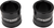 MOOSE OFFROAD - 0222-0589 - Fast Wheel Spacer - Front - Black - Yamaha