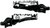 MOOSE OFFROAD - 1620-0779 - Hybrid Foot Pegs - Standard - Kawasaki/Suzuki