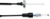 MOOSE OFFROAD - 0650-1183 - Black Vinyl Throttle Cable - 31" - Honda