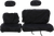 MOOSE OFFROAD - 0821-1778 - Seat Cover - Black - Ranger