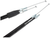 MOOSE OFFROAD - 0650-1187 - Black Vinyl Throttle Cable - Stock Length - Honda