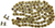 MOOSE OFFROAD - M574-00-100 - 520 RXP - Pro-MX Chain - 100 Links - Gold
