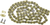 MOOSE OFFROAD - M575-00-96 - 428 RXP - Pro-MX Drive Chain - 96 Links - Gold