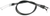 MOOSE OFFROAD - 0650-1215 - Black Vinyl Throttle Cable - 30-1/2" - KTM