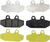 LYNDALL RACING BRAKES LLC - 7283G - Gold Plus Brake Pad - Rear