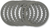 MOOSE OFFROAD - 1131-0891 - Steel Clutch Plates - Gas Gas