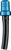 MOOSE OFFROAD - 0703-0259 - Fuel Vent Cap - Blue