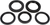 MOOSE OFFROAD - 0935-0476 - Differential Seal Kit - Kawasaki/Suzuki - Rear