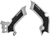 ACERBIS - 2742601015 - X-Grip Frame Guards - Silver/Black - KX 250/450