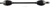 MOOSE OFFROAD - 0214-2071 - Axle Assembly - Complete - Standard - Front Right - '17 Can-Am Maverick X3 Turbo R 900/XDS