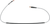 MOOSE OFFROAD - 1741-0165 - Brake Line - Front - Stainless Steel - Kawasaki/Suzuki