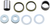 MOOSE OFFROAD - 1313-0078 - Shock Bearing Kit - Back Lower - Gas Gas/Husqvarna/KTM