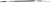MOOSE OFFROAD - 0653-0048 - Black Vinyl Brake Cable - Rear - Honda